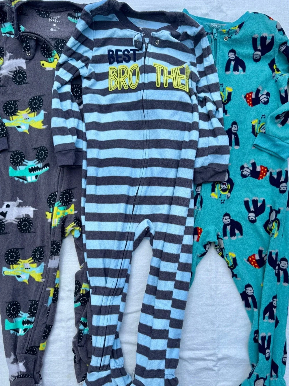 Carter’s Fleece Footed Pajamas 3T